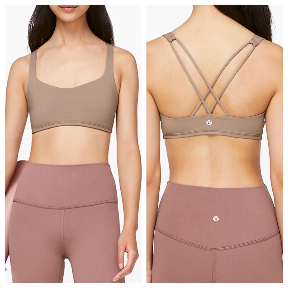 Lululemon - Free To Be Bra - Soft Sand - 4